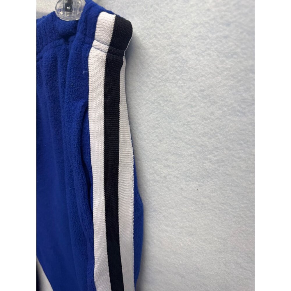 Vintage Cape Athletic Blue Track Pants With Black & White Stripes Size L - Picture 10 of 10